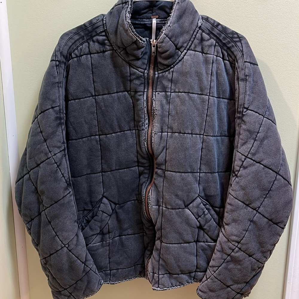 Quilted Gray Women's Jacket